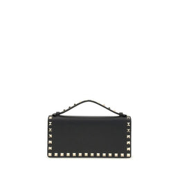Valentino Garavani Black Calf Leather Bos Taurus Wallet