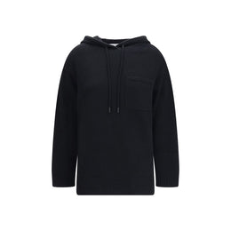 Max Mara Black Wool Hoodie