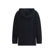 Max Mara Black Wool Hoodie