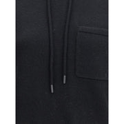 Max Mara Black Wool Hoodie