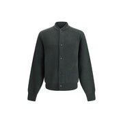 Jacquemus Bicolor Fleece Wool Cardigan