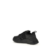 Philipp Plein Black Polyester Athletic Sneakers