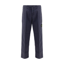 Stone Island Purple Cotton Casual Pants