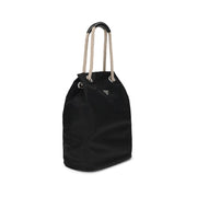 Prada Black Recycled Polyamide Shoulder Bag