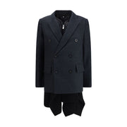 Sacai Gray Wool Coat