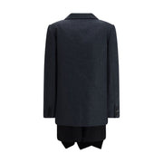 Sacai Gray Wool Coat