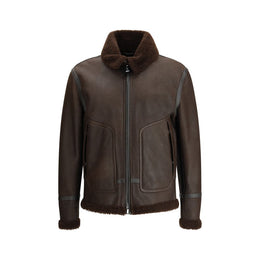 Valstar Brown Calf Leather Bos Taurus Coat
