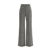 Valentino Gray Wool Casual Pants