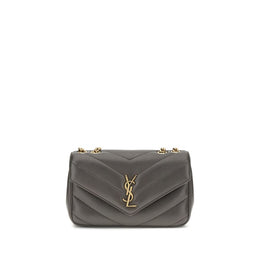 Saint Laurent Gray Lamb Ovis Aries Aries Shoulder Bag