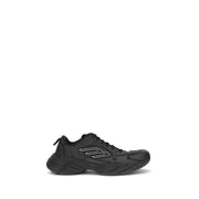 Balenciaga Black Calf Leather Bos Taurus Athletic Sneakers