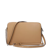 Michael Kors Brown Leather Crossbody Bag