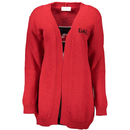 Gaelle Paris Red Wool Sweater