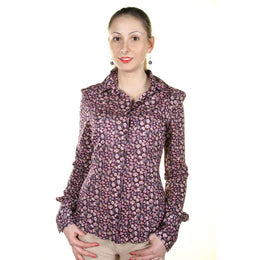 HOLIDAY INN Purple Viscose Shirt