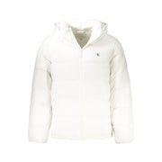 Calvin Klein White Polyamide Jackets & Coat