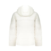 Calvin Klein White Polyamide Jackets & Coat