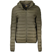 Cavalli Class Green Polyester Jackets & Coat