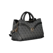 Guess Jeans Black Polyethylene Handbag