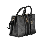 Guess Jeans Black Polyethylene Handbag