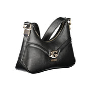 Guess Jeans Black Polyethylene Handbag