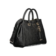Guess Jeans Black Polyethylene Handbag