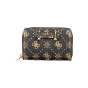 Guess Jeans Brown Polyethylene Wallet