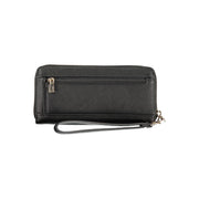 Guess Jeans Black Polyethylene Wallet