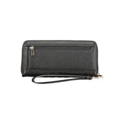 Guess Jeans Black Polyethylene Wallet