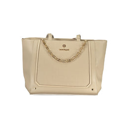 Laura Biagiotti Beige Pvc Handbag