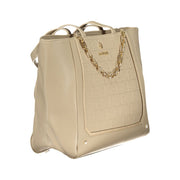 Laura Biagiotti Beige Pvc Handbag