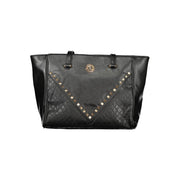 Laura Biagiotti Black PVC Women Handbag