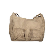Laura Biagiotti Beige Polyester Handbag