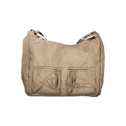 Laura Biagiotti Beige Polyester Handbag