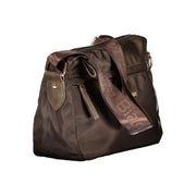 Laura Biagiotti Brown Polyester Women Handbag
