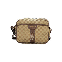 Laura Biagiotti Beige Polyester Handbag