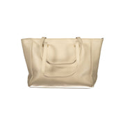 Laura Biagiotti Beige Pvc Handbag