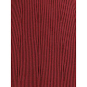 SA SU PHI Bordeaux Cashmere Casual Dress