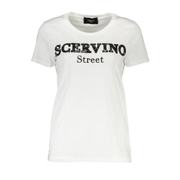 Scervino Street White Cotton T-Shirt