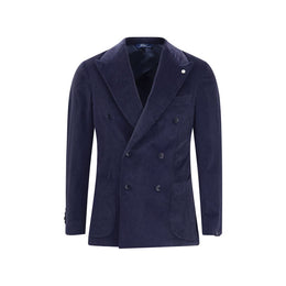 Gi Capri Blue Cotton Blazer