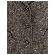 Blazé Milano Brown Polyester Bomber