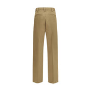 Namacheko Beige Cotton Casual Pants