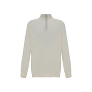 Brunello Cucinelli White Cashmere Cashmere Sweater
