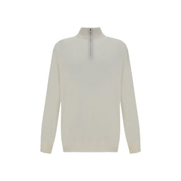 Brunello Cucinelli White Cashmere Cashmere Sweater