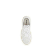 Autry White Rubber Low Top Sneakers