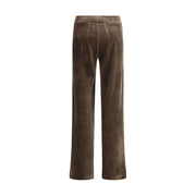 Avenue Montaigne Brown Cotton Casual Pants