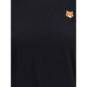 Maison Kitsuné Black Cotton T-Shirt