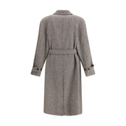 Ferragamo Beige Wool Coat