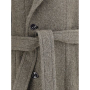 Lemaire Bicolor Wool Coat