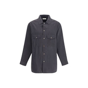 Lemaire Gray Silk Shirt