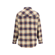 Dsquared² Brown Cotton Pattern Shirt