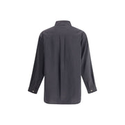 Lemaire Gray Silk Shirt